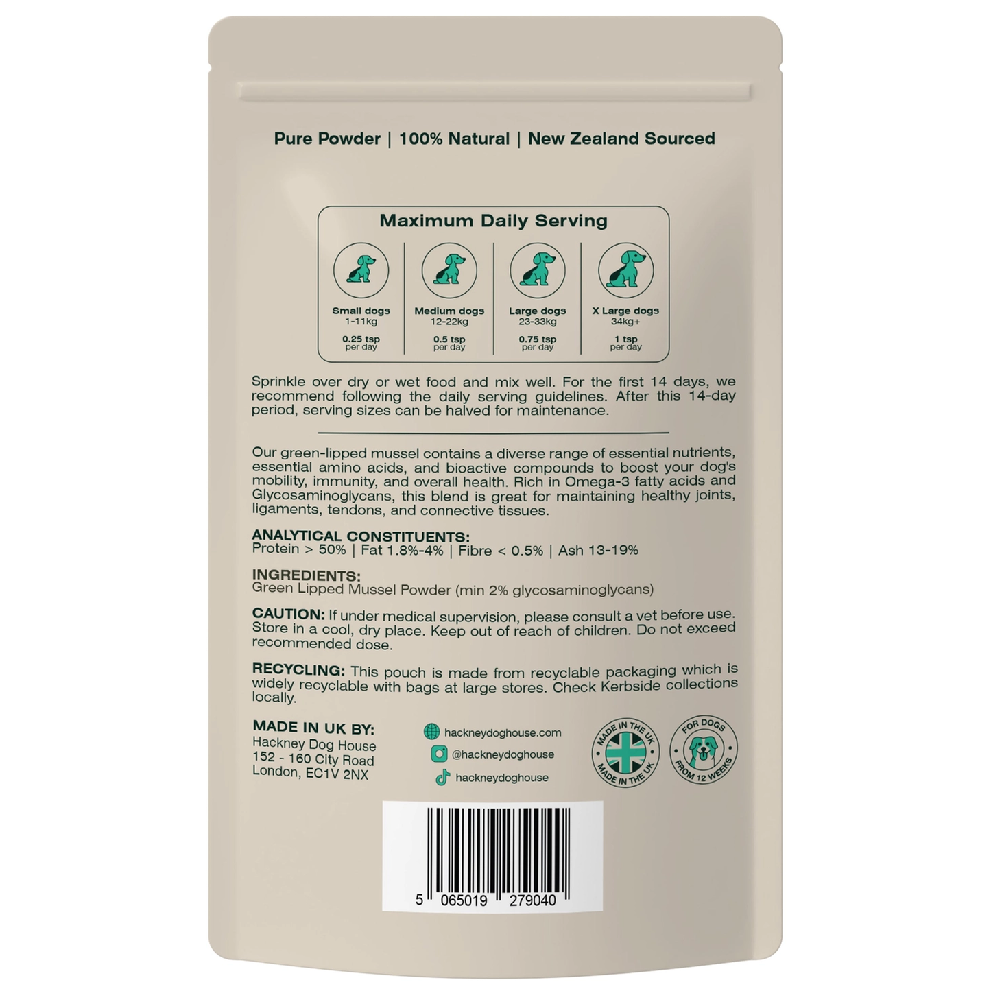 Natural Joint Support, Hip, Ligament & Tendon Care!