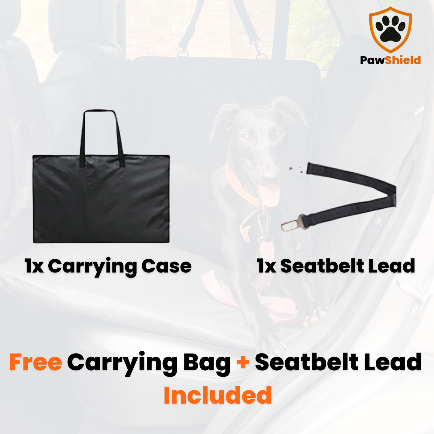 The PawShield - Dog Car Seat Cover 3.0