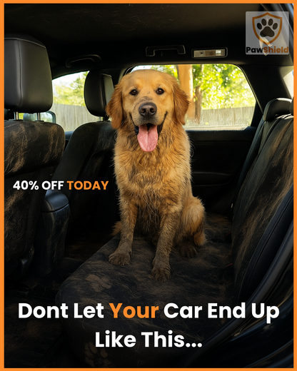 The PawShield Dog Car Seat Cover