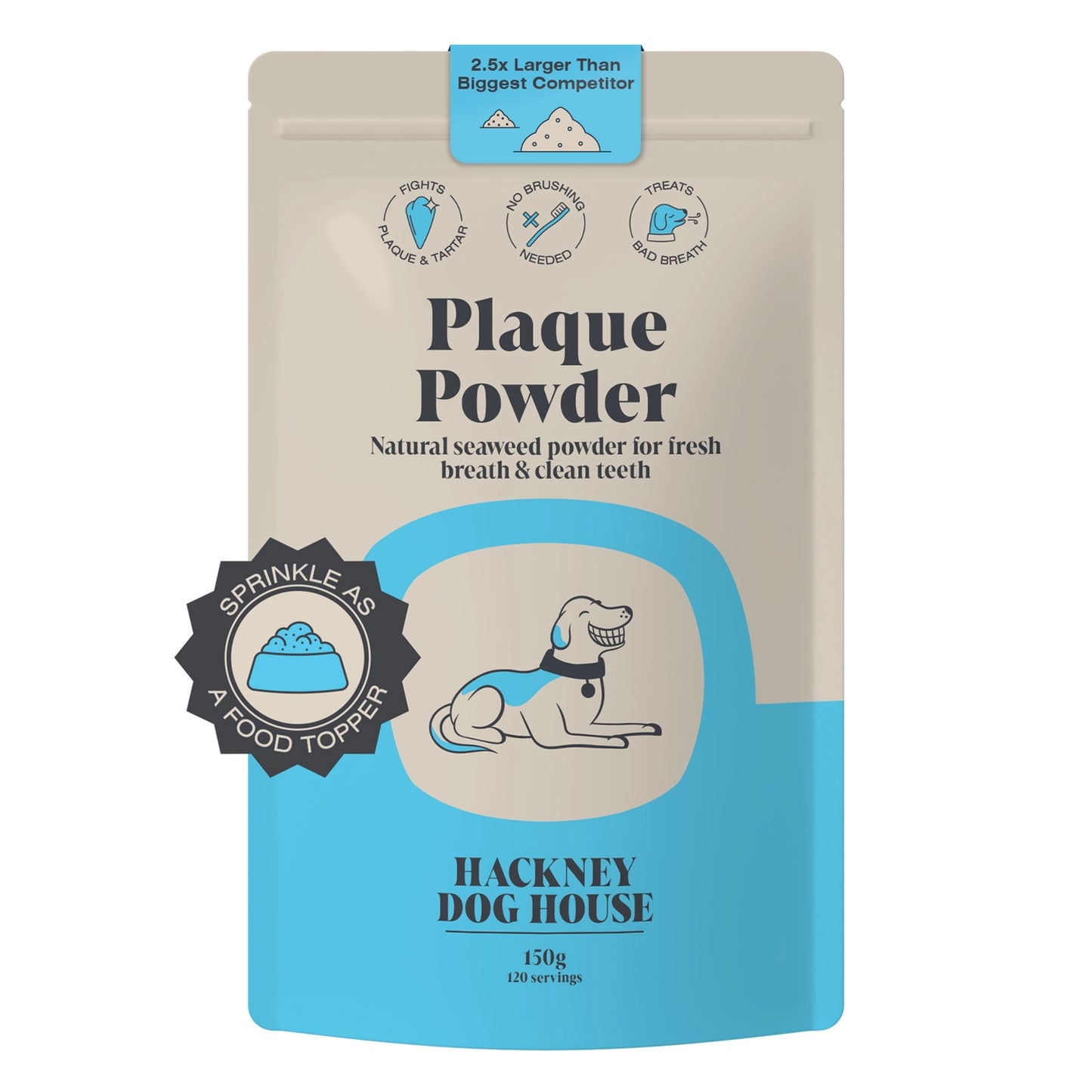 Natural Plaque Powder for Dogs!