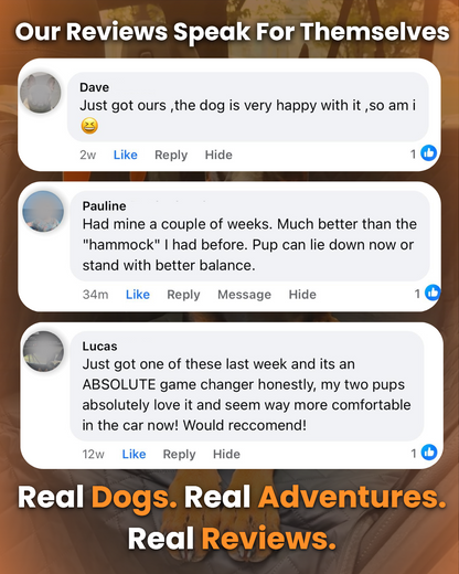 The PawShield Dog Car Seat Cover